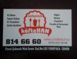 Köftehan Sulu Yemek ve Döner 0232 814 6660